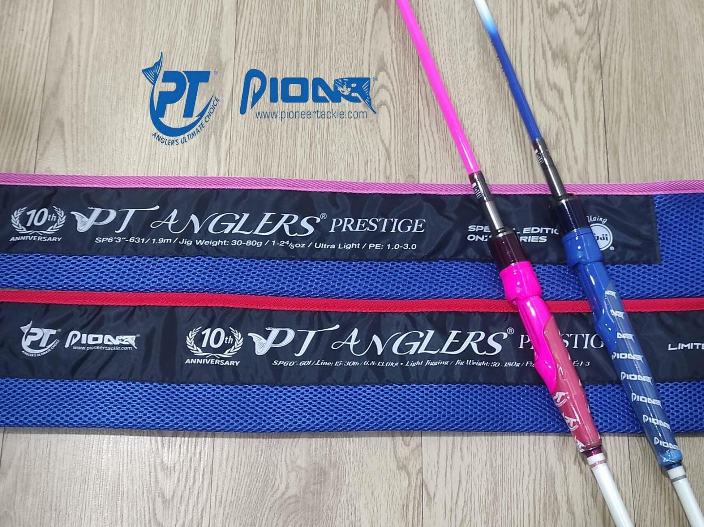 PIONEER PT ANGLERS LIGHT JIGGING L1.80M SPINNING & BAITCAITNG - Darivianakis fishing Store
