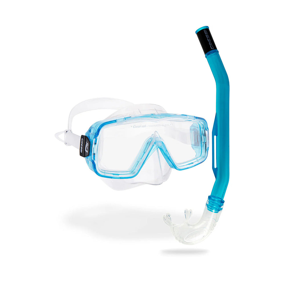 ΣΕΤ ΜΑΣΚΑ CRESSI SIRENA + ISLAND 2.0 SNORKEL COMBO