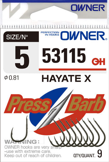 HAMEÇONS HAYATE X 53115