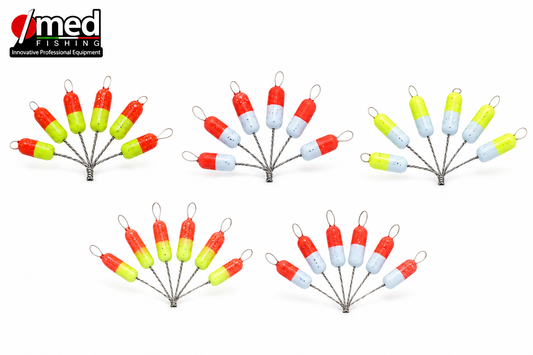 ΠΛΩΤΑ STICK ΑΡΜΑΤΩΣΙΑΣ MED FISHING FSG GLITTER GLOSSY PAINT 12ΤΜΧ