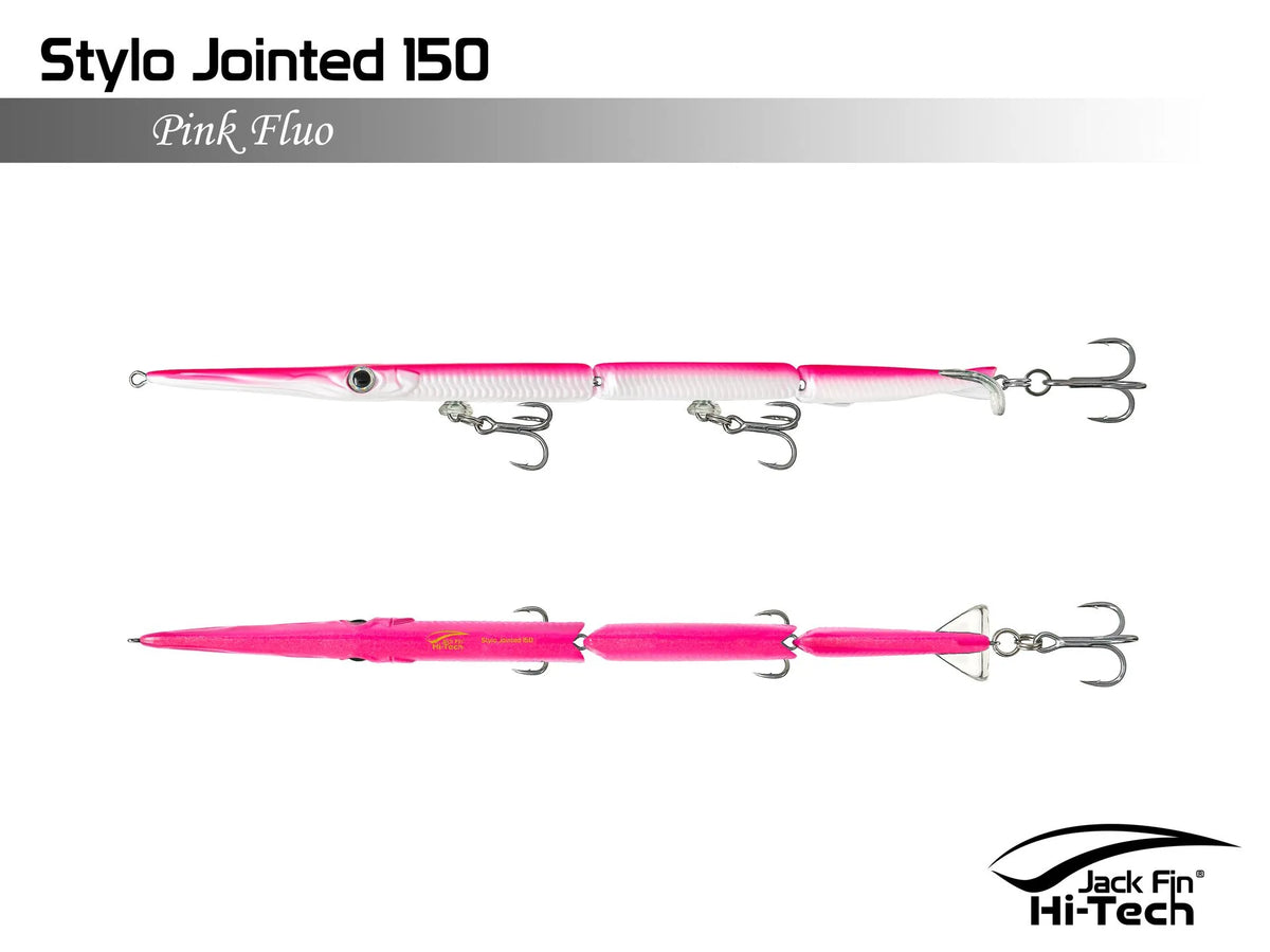 BROKEN ARTIFICIAL JACK FIN STYLO JOINTED 150