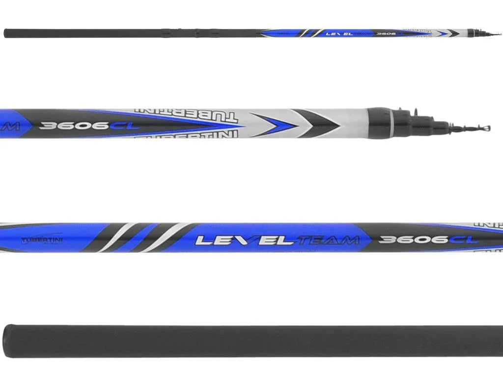 TUBERTINI LEVEL TEAM 3606 CL 0-12GR L6.00M - Darivianakis fishing Store