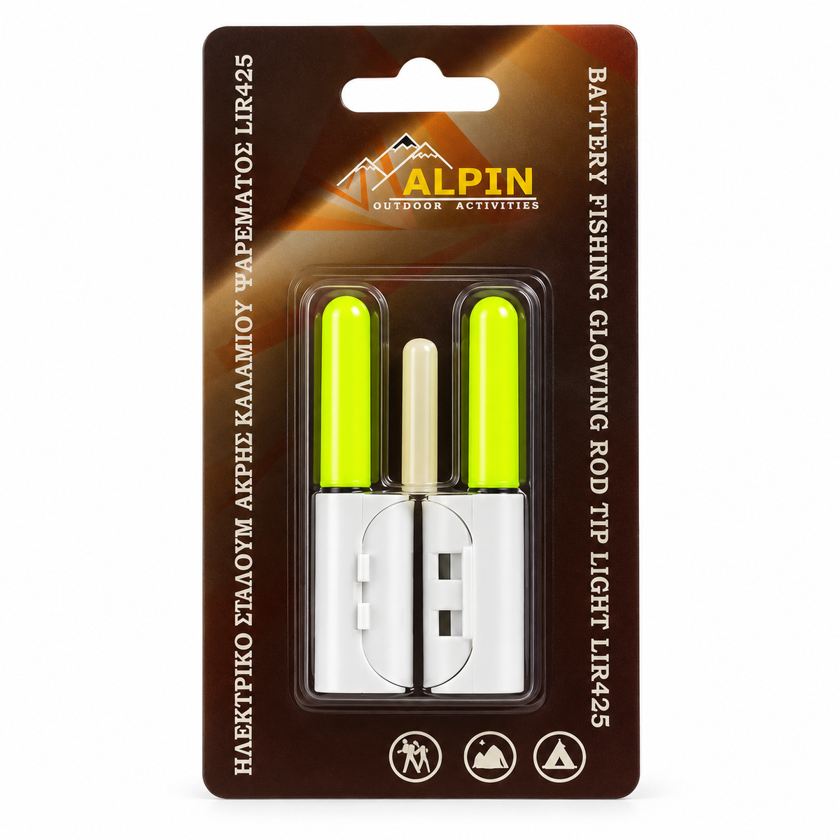 ΗΛΕΚΤΡΙΚΟ ΣΙΑΛΟΥΜ LED ΑΚΡΗΣ ΚΑΛΑΜΙΟΥ ALPIN LIR425 3V