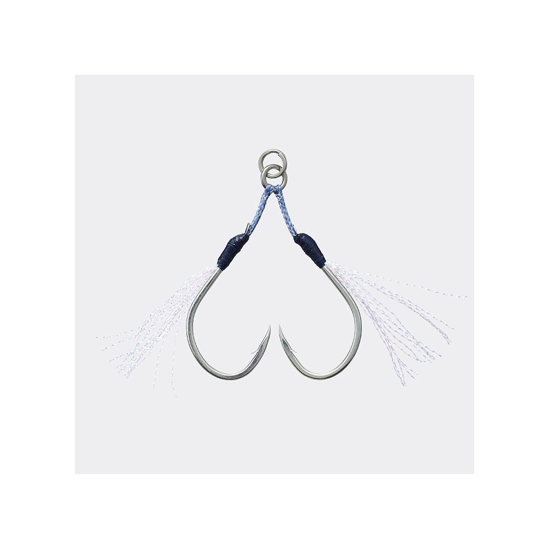 ΔΙΠΛΟ ASSIST HOOK VANFOOK JIGEN JGS-44 SILVER ΓΙΑ LIGHT JIGGING