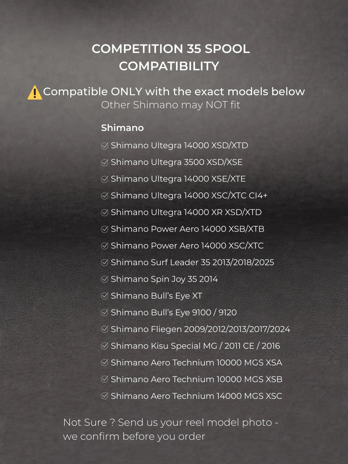 YASAKI COMPETITION 35 SPOOL – ΑΛΟΥΜΙΝΕΝΙΑ ΜΠΟΜΠΙΝΑ ΓΙΑ SHIMANO