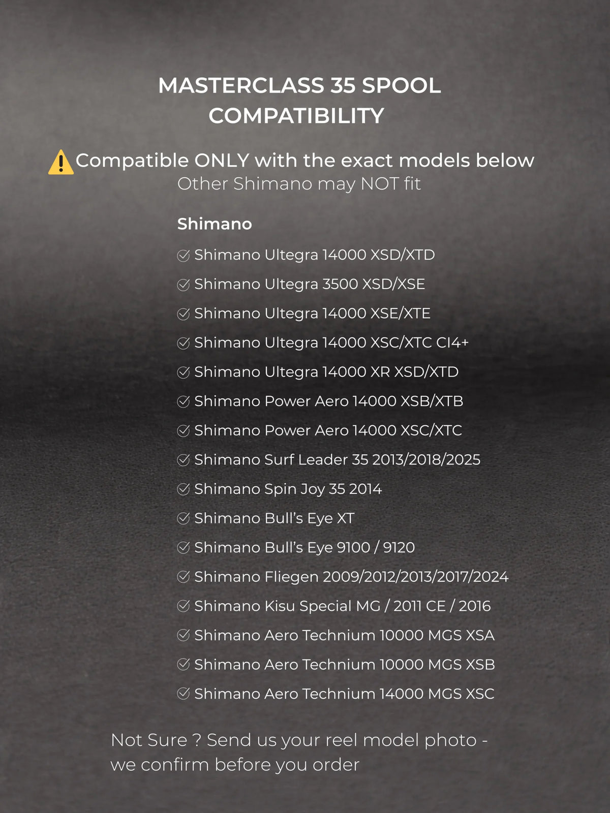 YASAKI MASTERCLASS 35 SPOOL – ΑΛΟΥΜΙΝΕΝΙΑ ΜΠΟΜΠΙΝΑ LONG CAST ΓΙΑ SHIMANO