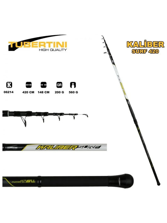 TUBERTINI KALIBER TELE SURF 200G L4.20M - Darivianakis fishing Store