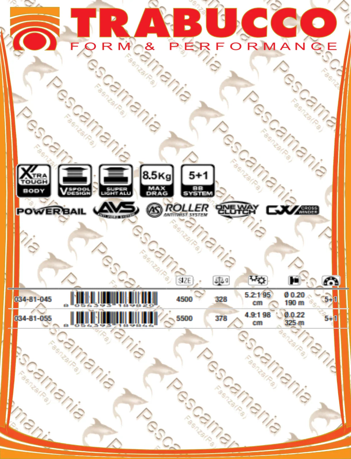 TRABUCCO KOMPASS FDR 5500 - Darivianakis fishing Store