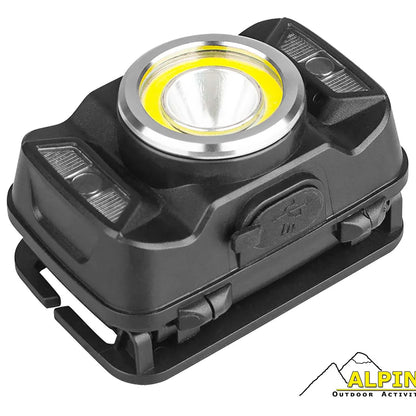 ΦΑΚΟΣ ΚΕΦΑΛΗΣ ALPIN 350LM + UV COB + ΚΟΚΚΙΝΟ SMD (HYBRID SYSTEM) - Darivianakis fishing Store