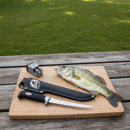 ΜΑΧΑΙΡΙ ΦΙΛΕΤΑΡΙΣΜΑΤΟΣ RAPALA SOFT GRIP FILLET KNIFE ΜΕ ΘΗΚΗ ΚΑΙ ΑΚΟΝΙΣΤΗ