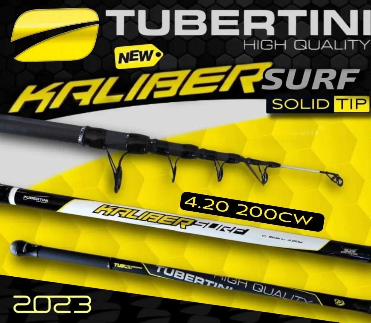 TUBERTINI KALIBER TELE SURF 200G L4.20M - Darivianakis fishing Store