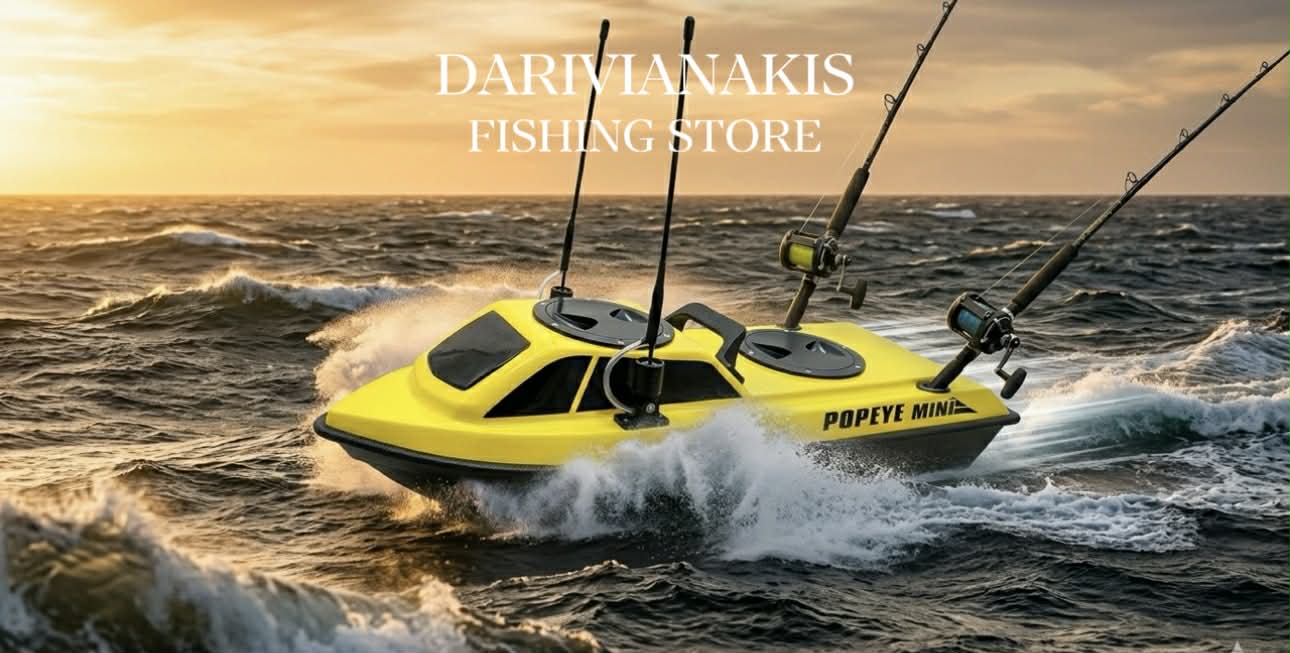 ΕΠΑΓΓΕΛΜΑΤΙΚΟ ΒΑΡΚΑΚΙ ΨΑΡΕΜΑΤΟΣ POPEYE MINI BRUSHLESS DARIVIANAKIS FISHING STORE