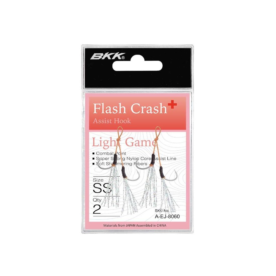 ΒΟΗΘΗΤΙΚΑ ΑΓΚΙΣΤΡΙΑ ASSIST HOOKS BKK FLASH CRASH+ Διπλά BKK