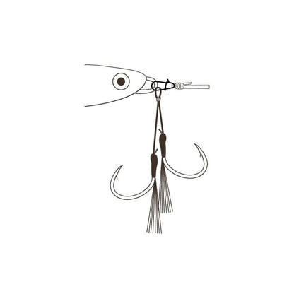 ΒΟΗΘΗΤΙΚΑ ΑΓΚΙΣΤΡΙΑ ASSIST HOOKS BKK FLASH CRASH+ Διπλά BKK