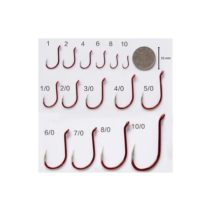 ΑΓΚΙΣΤΡΙ BKK OCTOPUS BEAK RED - Darivianakis fishing Store
