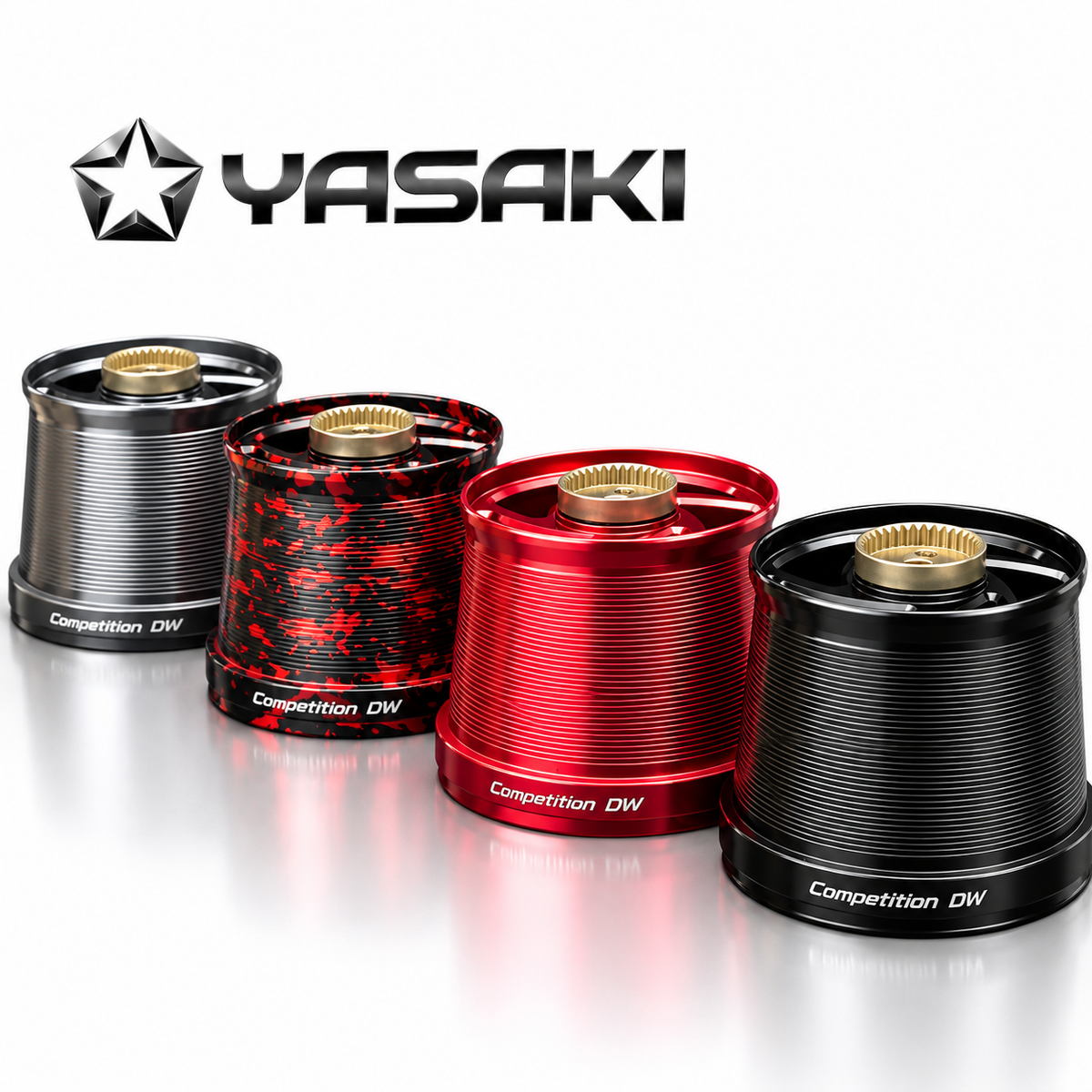 YASAKI COMPETITION DW SPOOL – ΑΛΟΥΜΙΝΕΝΙΑ ΜΠΟΜΠΙΝΑ ΓΙΑ DAIWA & SHIMANO KISU 45