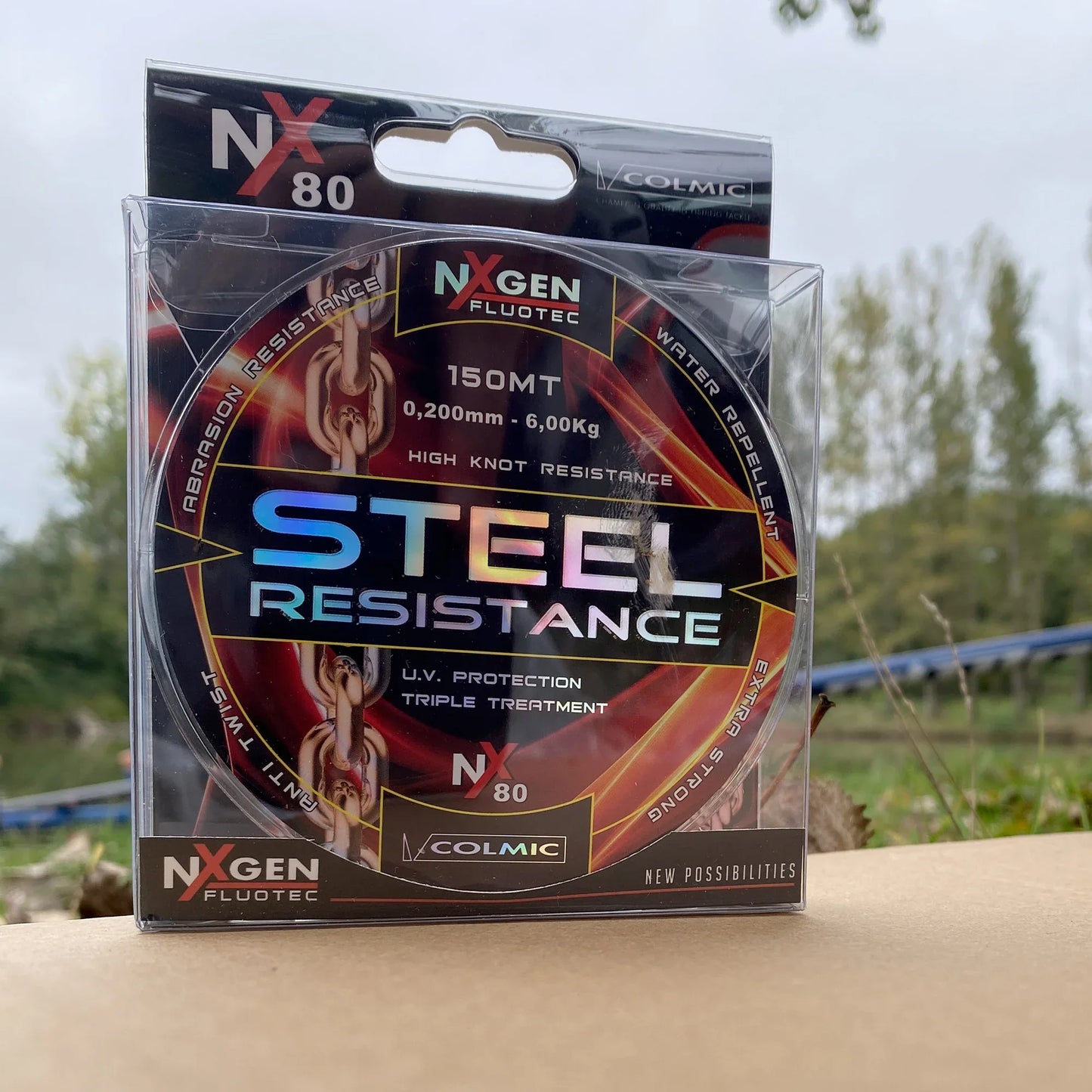 ΠΕΤΟΝΙΑ COLMIC NX80 STEEL RESISTANCE - Darivianakis fishing Store
