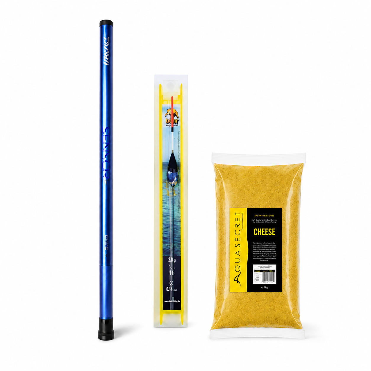 ΣΕΤ ΨΑΡΕΜΑΤΟΣ ΑΠΙΚΟ DAIWA SENSOR POLE 5.00M ΜΕ ΑΡΜΑΤΩΣΙΑ & ΜΑΛΑΓΡΑ