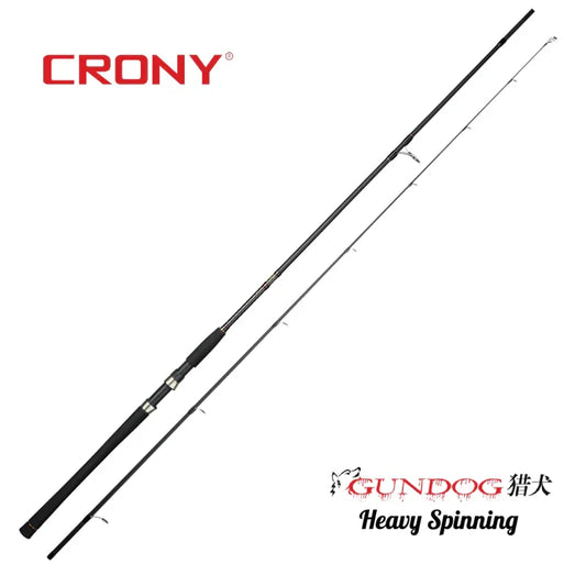 CRONY GUNDDOG III HEAVY SPINNING PE1.2-2.5 20-70G L2.80M - Darivianakis fishing Store