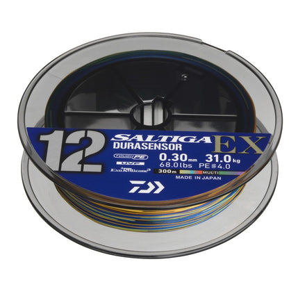 ΝΗΜΑ DAIWA SALTIGA DURASENSOR UVF X12 MULTICOLOR