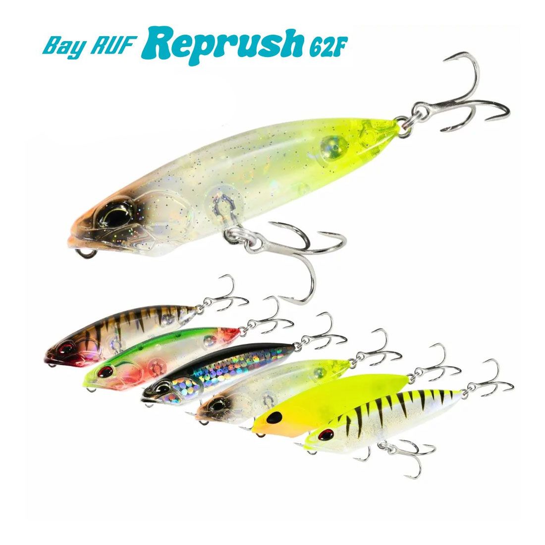 ΤΕΧΝΗΤΟ ΔΟΛΩΜΑ DUO BAY RUF REPRUSH 62F | 62mm 7.5g DUO