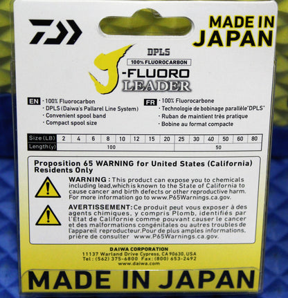 FLUOROCARBON  DAIWA J-THREAD FLUORO LEADER