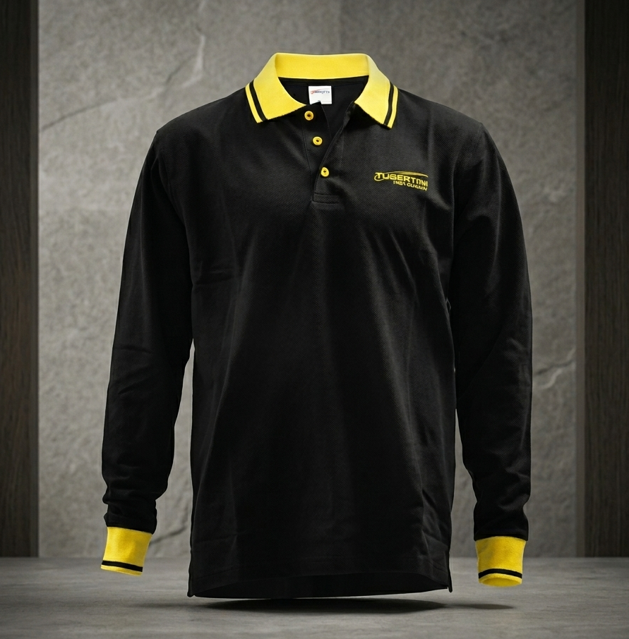 POLO TUBERTINI TBT NERO LUNGA TUBERTINI