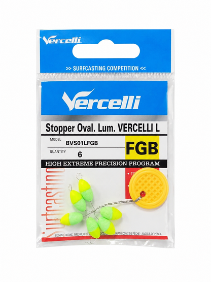 ΦΛΟΤΤΕΡ VERCELLI STOPPER OVAL LUMIN ΣΕΤ 6 ΤΕΜ