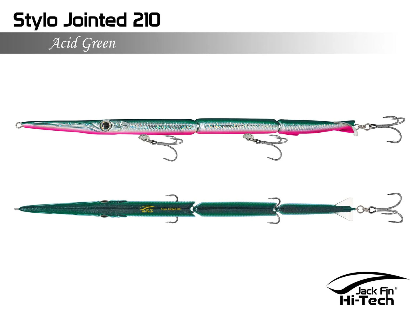 ΣΠΑΣΤΟ ΤΕΧΝΗΤΟ JACK FIN STYLO JOINTED  210