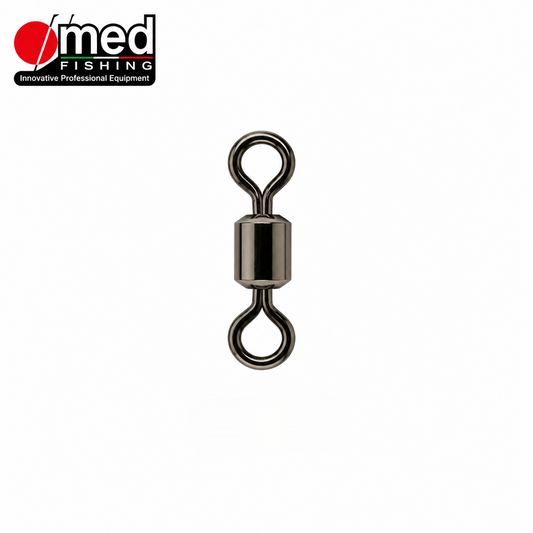 ΣΤΡΙΦΤΑΡΙΑ MED FISHING RS101 ROLLING SWIVELS BLACK NICKEL