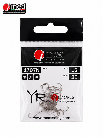 ΑΓΚΙΣΤΡΙΑ MED FISHING YRO HOOKS 1707N 20 τμχ