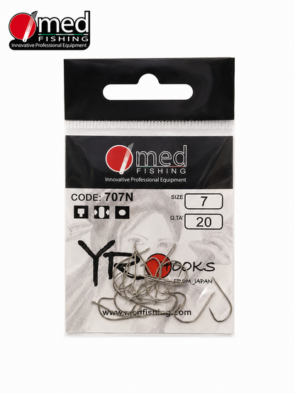 ΑΓΚΙΣΤΡΙΑ MED FISHING YRO HOOKS 707N 20 τμχ