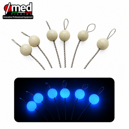 ΦΩΣΦΟΡΙΖΕ ΜΠΙΛΙΕΣ ΑΡΜΑΤΩΣΙΑΣ MED FISHING FLB 5MM 12ΤΜΧ