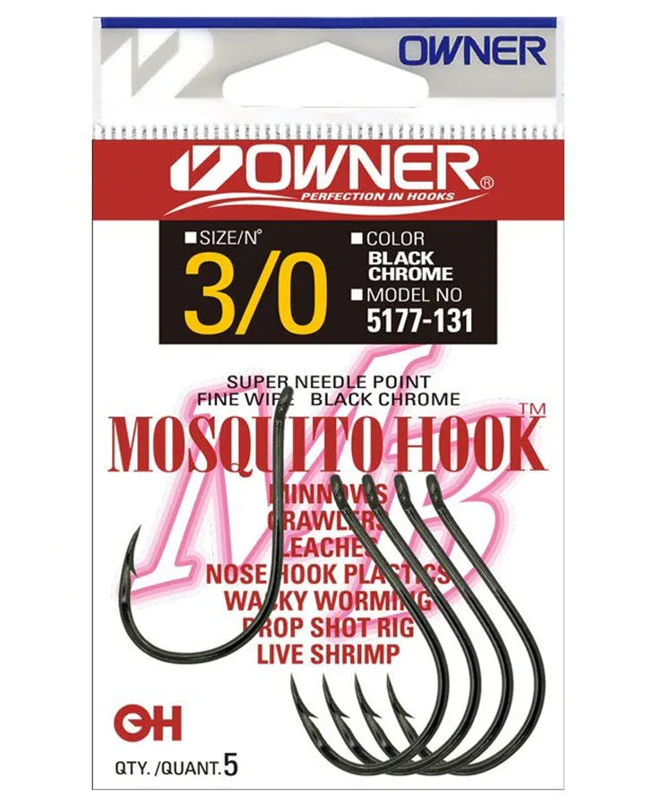 ΑΓΚΙΣΤΡΙΑ OWNER 5177 MOSQUITO HOOKS - Darivianakis fishing Store