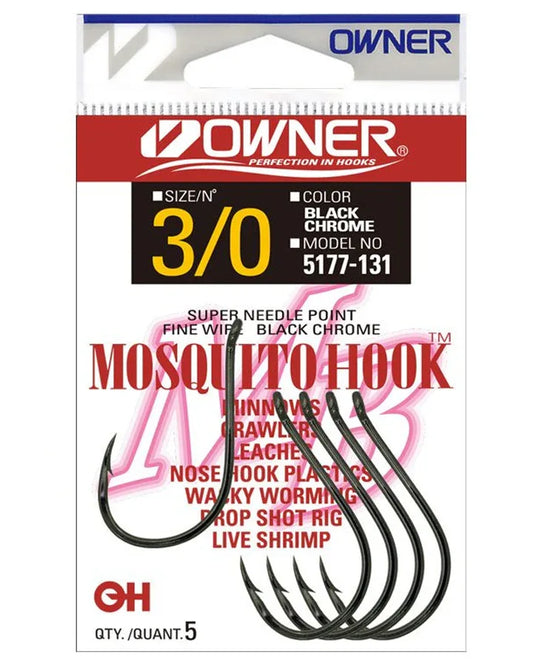 ΑΓΚΙΣΤΡΙΑ OWNER 5177 MOSQUITO HOOKS - Darivianakis fishing Store