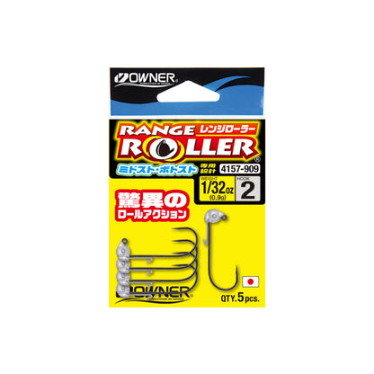 ΜΟΛΥΒΟΚΕΦΑΛΕΣ OWNER JIG HEAD RANGE ROLLER 4157