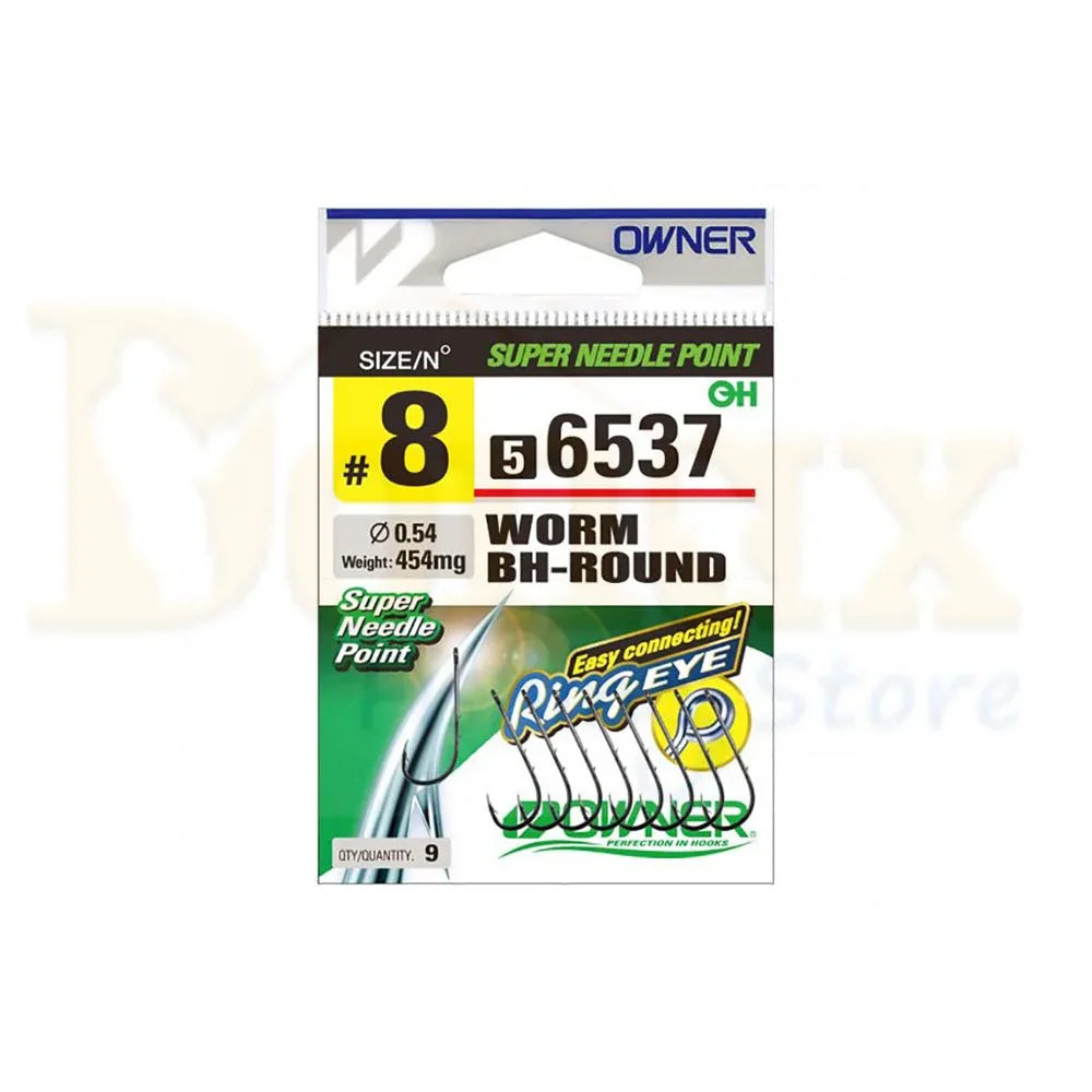 ΑΓΚΙΣΤΡΙΑ OWNER 56537 WORM BH-ROUND - Darivianakis fishing Store