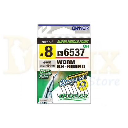 ΑΓΚΙΣΤΡΙΑ OWNER 56537 WORM BH-ROUND - Darivianakis fishing Store