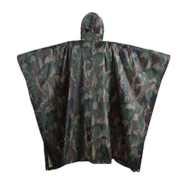 PONCHO IMPERMÉABLE CAMOUFLAGE BARBARIC 52×80CM