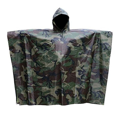 PONCHO IMPERMÉABLE CAMOUFLAGE BARBARIC 52×80CM