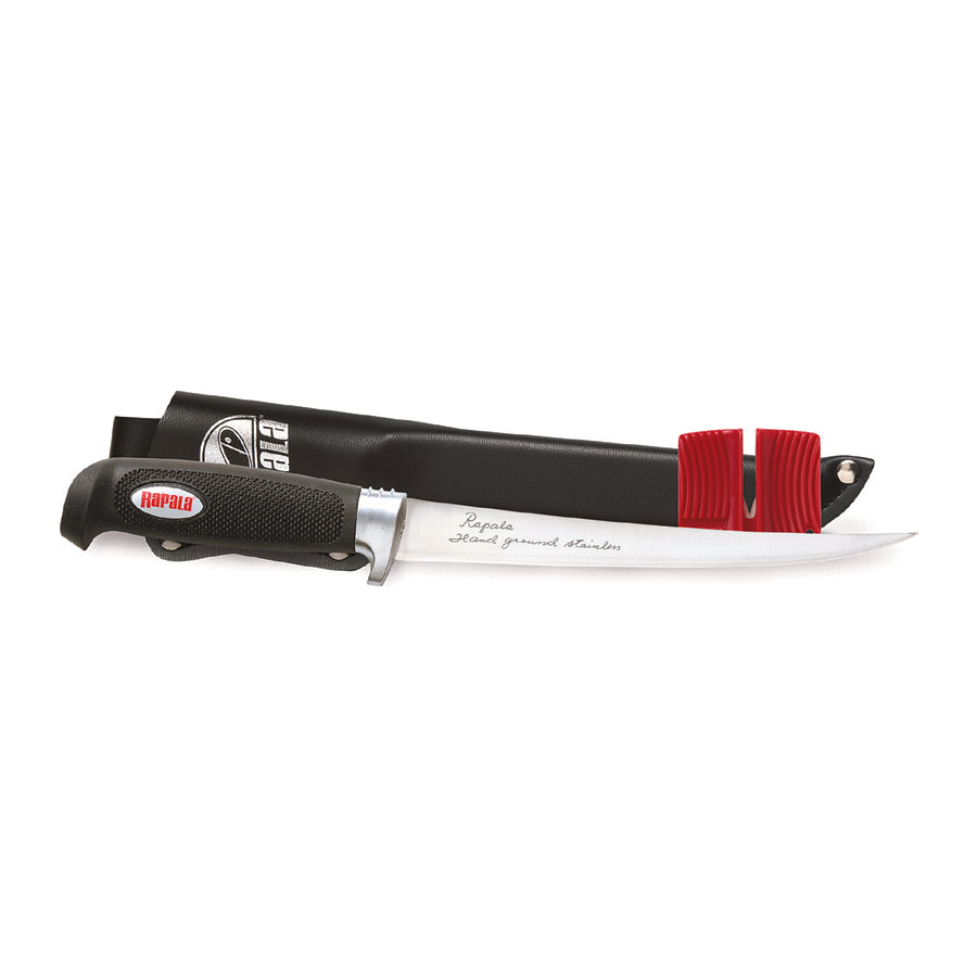 ΜΑΧΑΙΡΙ ΦΙΛΕΤΑΡΙΣΜΑΤΟΣ RAPALA SOFT GRIP FILLET KNIFE ΜΕ ΘΗΚΗ ΚΑΙ ΑΚΟΝΙΣΤΗ