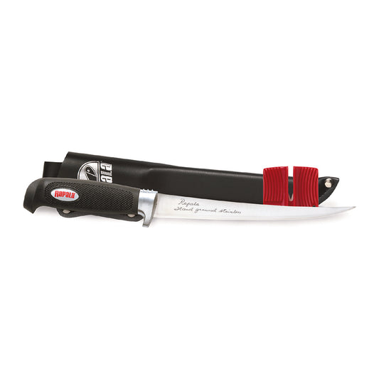 ΜΑΧΑΙΡΙ ΦΙΛΕΤΑΡΙΣΜΑΤΟΣ RAPALA SOFT GRIP FILLET KNIFE ΜΕ ΘΗΚΗ ΚΑΙ ΑΚΟΝΙΣΤΗ