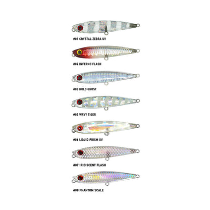 ΤΕΧΝΗΤΑ ΨΑΡΑΚΙ SOUL LURES GHOSTLER 80S  83MM 16GR