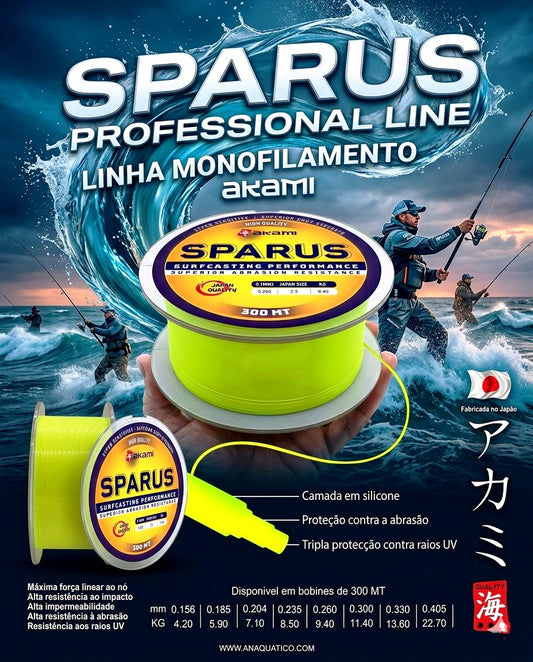 ΠΕΤΟΝΙΑ AKAMI SPARUS 300M ΚΙΤΡΙΝΗ SURFCASTING