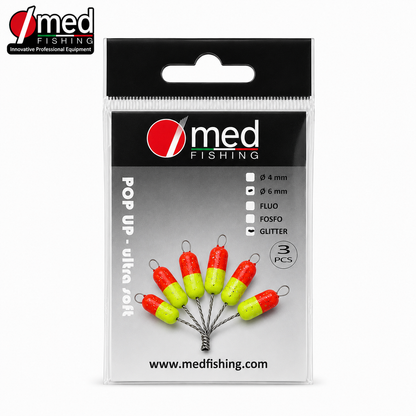 ΠΛΩΤΑ STICK ΑΡΜΑΤΩΣΙΑΣ MED FISHING FSG GLITTER GLOSSY PAINT 12ΤΜΧ
