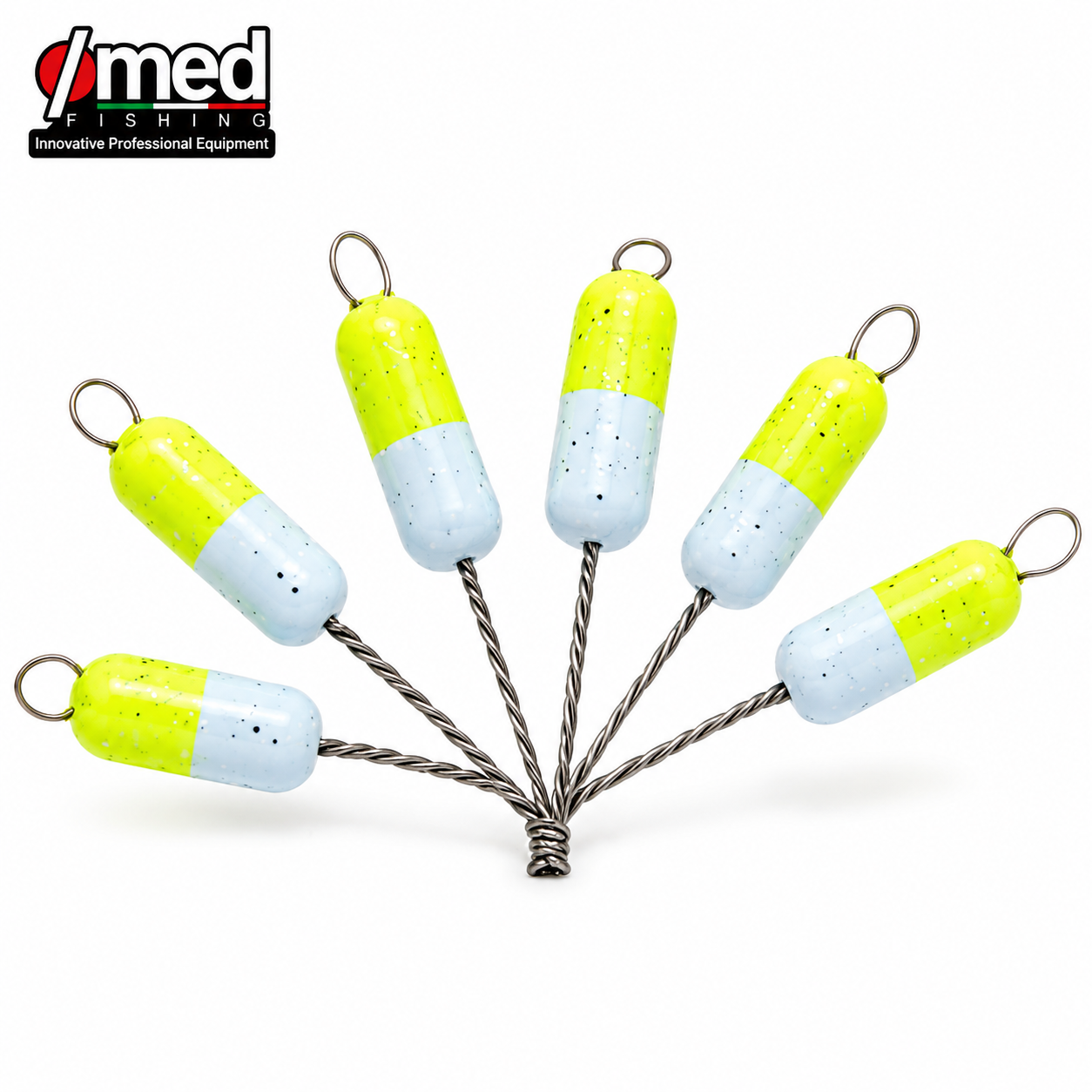 ΠΛΩΤΑ STICK ΑΡΜΑΤΩΣΙΑΣ MED FISHING FSG GLITTER GLOSSY PAINT 12ΤΜΧ