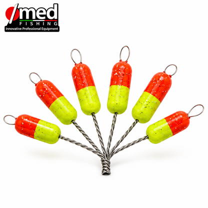 ΠΛΩΤΑ STICK ΑΡΜΑΤΩΣΙΑΣ MED FISHING FSG GLITTER GLOSSY PAINT 12ΤΜΧ