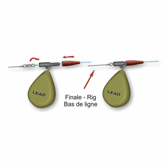 ΣΥΝΔΕΣΜΟΣ ΜΟΛΥΒΙΟΥ STONFO ART 437 LEAD CLIP MAXI