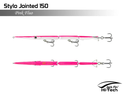 BROKEN ARTIFICIAL JACK FIN STYLO JOINTED 150