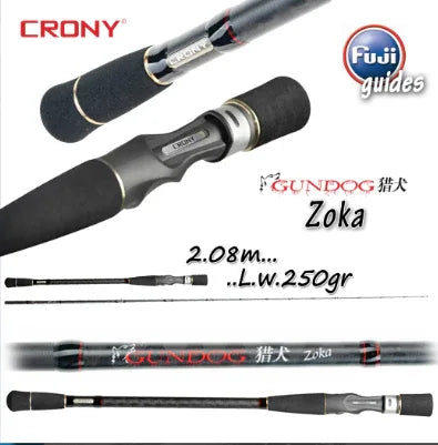 CRONY GUNDOG ZOKA PE2-4 250G L2.08M - Darivianakis fishing Store